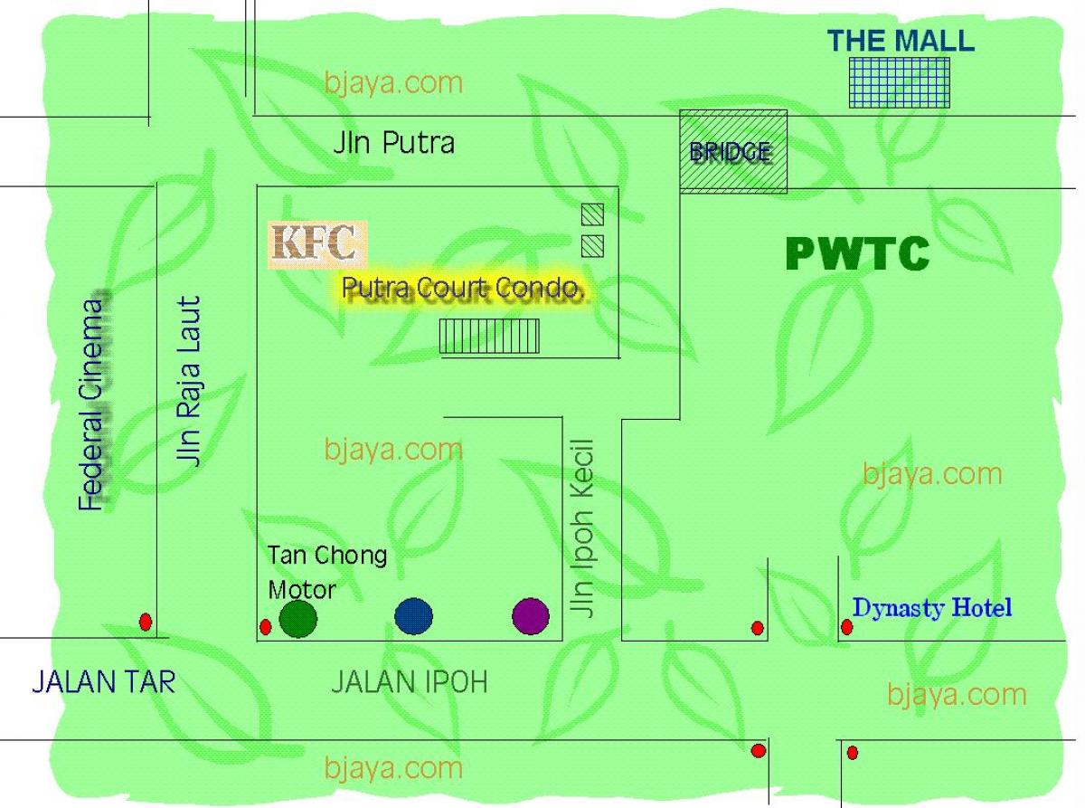 pwtc куала лумпур мапа
