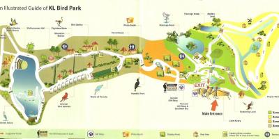 Куала лумпур птица парк мапа