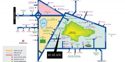 Карта на универзитетот malaya