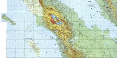 Карта на куала лумпур топографски