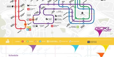 Gokl маршрутата на мапата