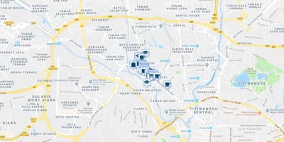 Карта на jalan ipoh куала лумпур