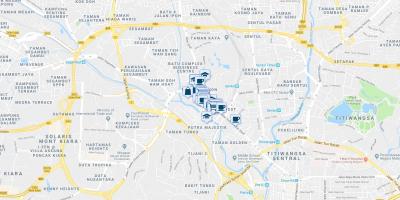 Карта на jalan ipoh куала лумпур