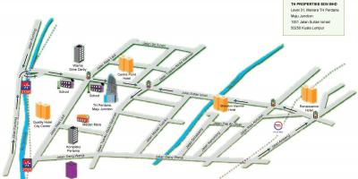 Jalan султан куала лумпур мапа