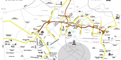 Kl маршрутата на мапата