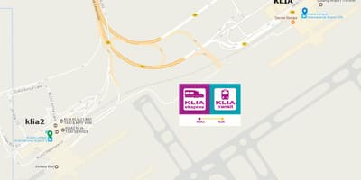 Klia експрес воз мапа