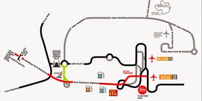 Мапа на локација klia