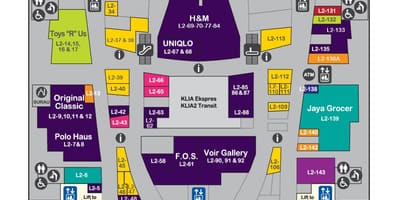 Klia паркинг блок мапа