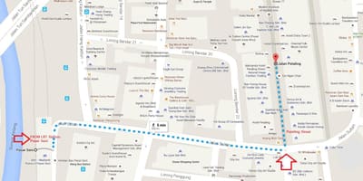 Lrt pasar seni мапа