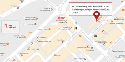 Карта на wilayah persekutuan куала лумпур