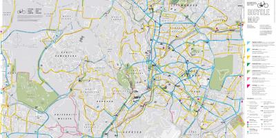 Мапа на велосипедизмот куала лумпур велосипед