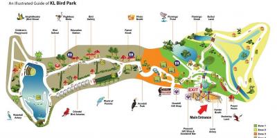 Карта на птица парк